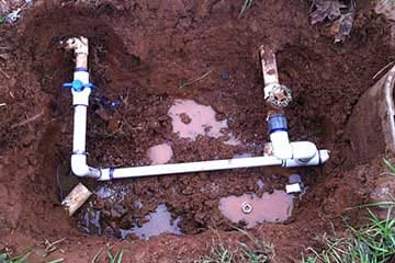 If you're on city water, an irrigation system leak might raise your water bill.