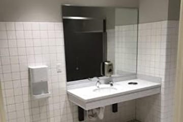 Las Vegas bathroom sink installation.
